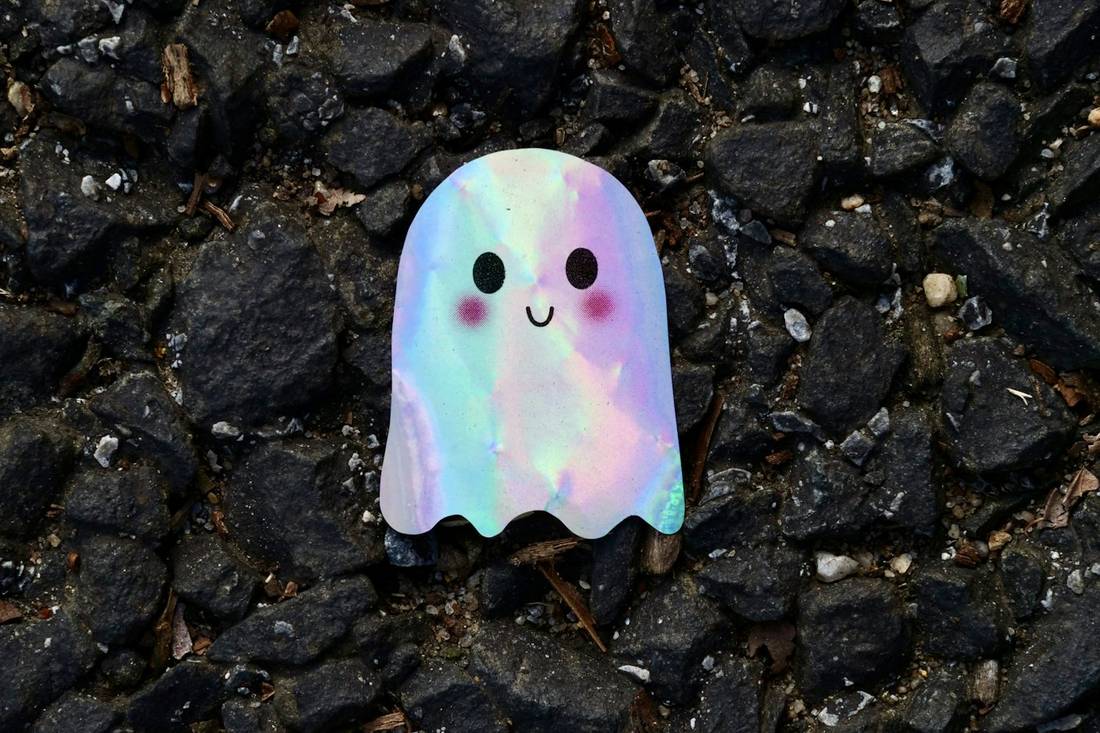 Sticker holográfico troquelado